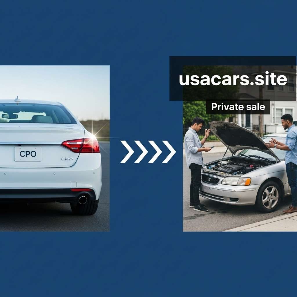 certified pre-owned vs used cars